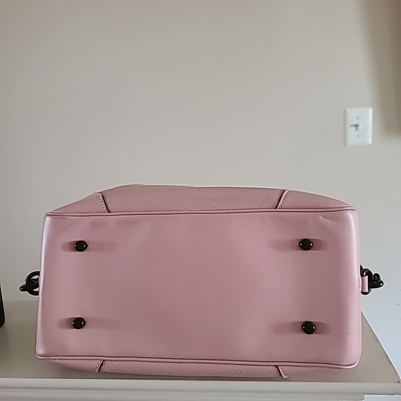 Coach  Pink Leather Satchel /crossbody bag - Picture 12 of 12